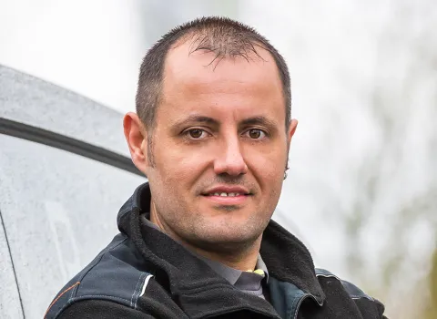 Matthias Tramnitzke, Mitarbeiter der Prehn & von Hoeßlin GmbH & Co. KG in der Kundendienstleitung und als Wärmepumpenexperte.